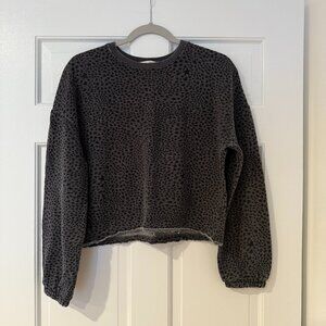 Z Supply Women's Cropped Crewneck Sweatshirt -- Extra Small